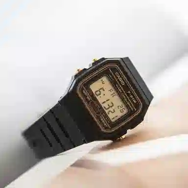Casio Classic Retro Quartz Black Dial