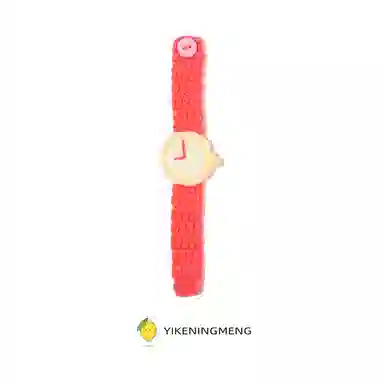 馨枕居 多巴胺手表 小众设计简约时尚手工编织 玩偶周边