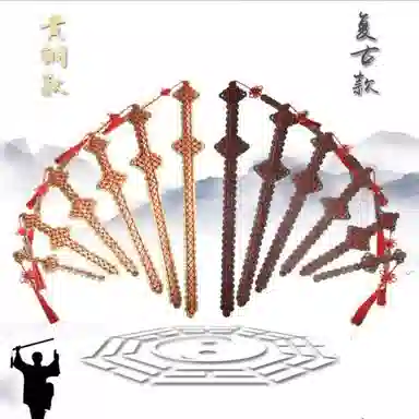 馨枕居 铜钱剑五帝钱创意 其他静态模型