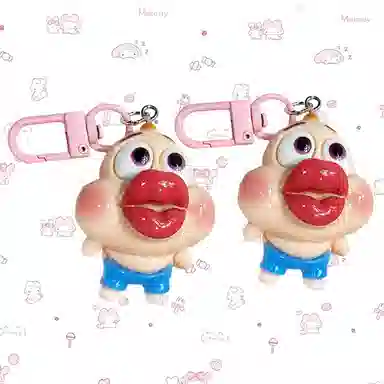 馨枕居 大嘴顽童 抽象大嘴巴 奇葩可爱有趣 创意玩具