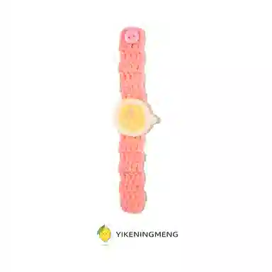 馨枕居 多巴胺手表 小众设计简约时尚手工编织 玩偶周边