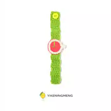 馨枕居 多巴胺手表 小众设计简约时尚手工编织 玩偶周边