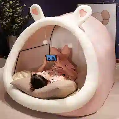 豪伟达 小窝抱枕 伴睡安抚娃娃 玩偶周边