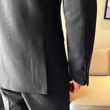 恒源祥 羊毛西装男士休闲商务外套西服 男款