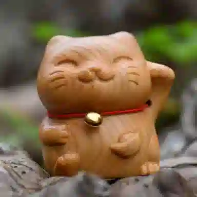 仙作美 可爱文玩 崖柏 把件 男女同款情侣款