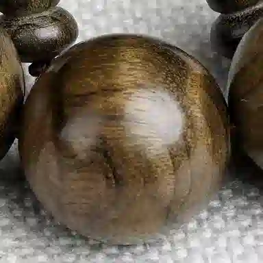 仙作美 乌木 金丝楠小叶桢楠 手串 男款 阴沉木