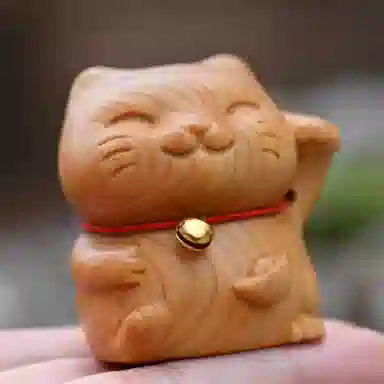 仙作美 可爱文玩 崖柏 把件 男女同款情侣款