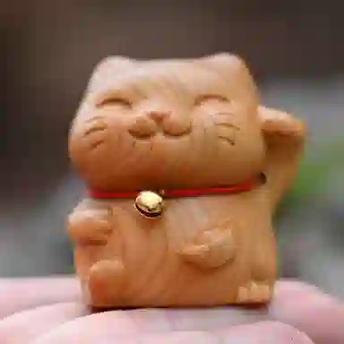 仙作美 可爱文玩 崖柏 把件 男女同款情侣款