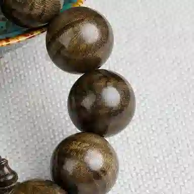 仙作美 乌木 金丝楠小叶桢楠 手串 男款 阴沉木