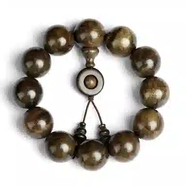 仙作美 乌木 金丝楠小叶桢楠 手串 男款 阴沉木