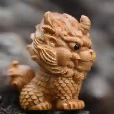 仙作美 可爱文玩 崖柏 把件 男女同款情侣款