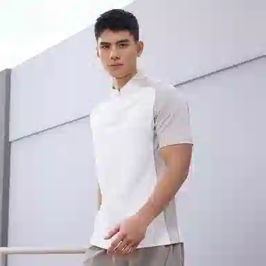 BKCXZICE Half-Zip Quick-Dry Sports Shirt