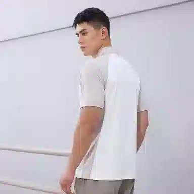 BKCXZICE Half-Zip Quick-Dry Sports Shirt