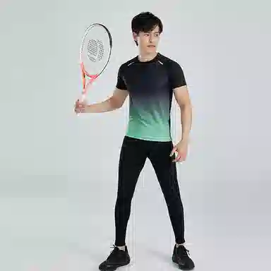 BKCXZICE Ice Silk Quick-Dry T-Shirt