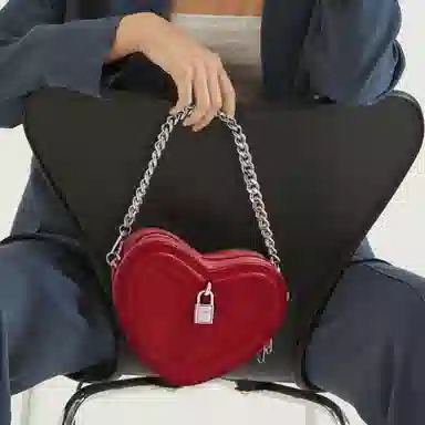 FOXER Heart Bag Red