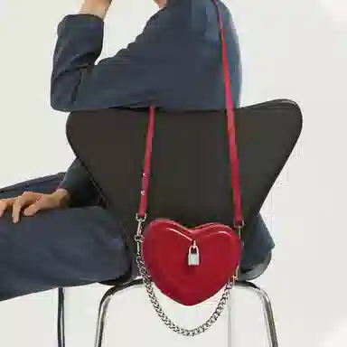 FOXER Heart Bag Red