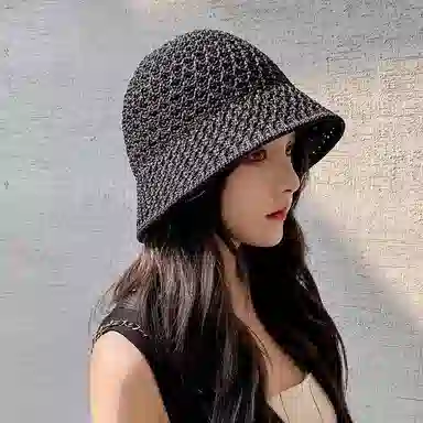 撞青春 夏款帽子 显瘦水桶帽 遮阳帽可折叠防晒太阳帽 尼龙 渔夫帽 女款
