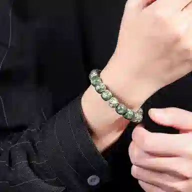 泡泡贝 六字箴言 新中式国潮 小众设计复古文艺转运平安文玩 绕指柔 星月菩提 手串 男女同款情侣款