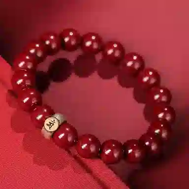 泡泡贝 紫金沙 本命佛生肖 朱砂 手串 男女同款情侣款