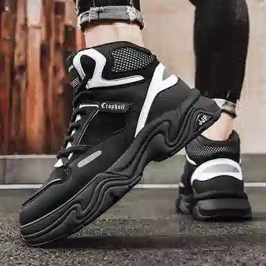 Leather British Style Vintage Fashion Ankle Boots Men