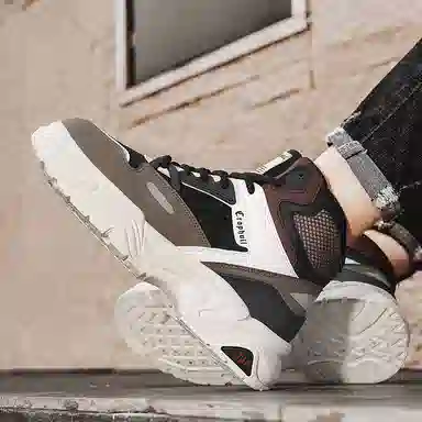 Leather British Style Vintage Fashion Ankle Boots Men