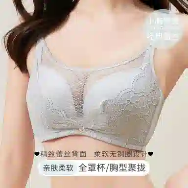 古今 网纱防走光收副乳防下垂美背小胸聚拢显大文胸 女款