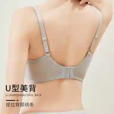 古今 网纱防走光收副乳防下垂美背小胸聚拢显大文胸 女款