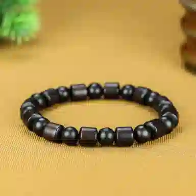 镯瑾 节节高升好运平安 新中式国风竹节上岸纳福复古风蒸蒸日上高薪常伴 紫檀属 手串 男女同款情侣款