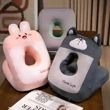 狐狸仙 午睡枕趴睡枕 玩偶周边