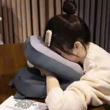 狐狸仙 午睡枕趴睡枕 玩偶周边