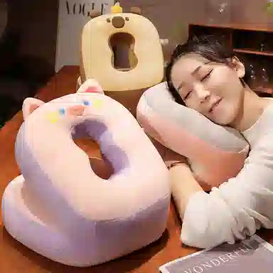 狐狸仙 午休趴枕 趴睡枕 玩偶周边