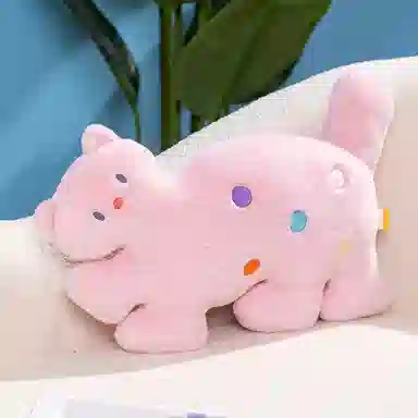 狐狸仙 可爱波点小猫咪 玩偶 毛绒公仔