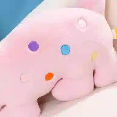 狐狸仙 可爱波点小猫咪 玩偶 毛绒公仔