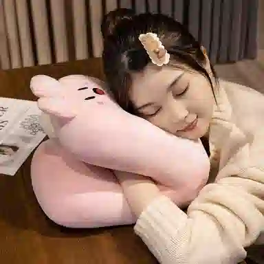 狐狸仙 午睡枕趴睡枕 玩偶周边