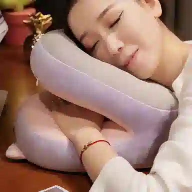 狐狸仙 午休趴枕 趴睡枕 玩偶周边