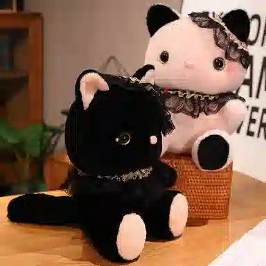 狐狸仙 可爱喵小姐 猫咪 玩偶 毛绒公仔