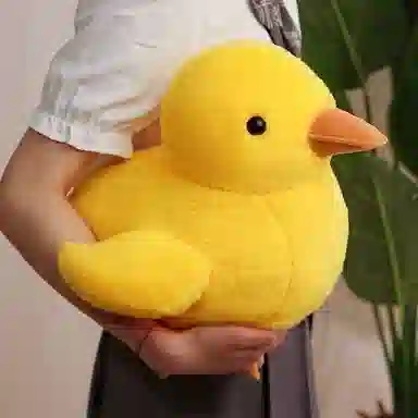 狐狸仙 卡通仿真小鸭抱枕 陪睡娃娃 玩偶 毛绒公仔