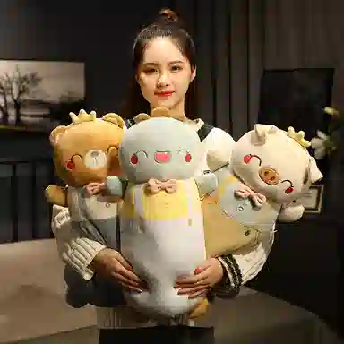 狐狸仙 艾米动物娃娃抱枕 玩偶 毛绒公仔