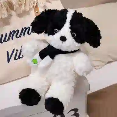 狐狸仙 暖心陪伴围巾小狗 玩偶 毛绒公仔