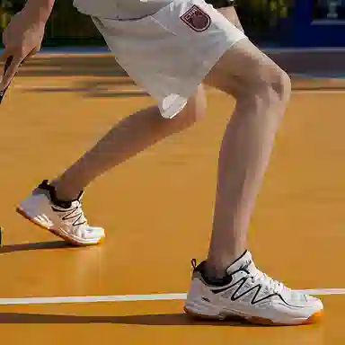 酷丁 训练舒适 减震防滑耐磨 低帮 羽毛球鞋 男女同款