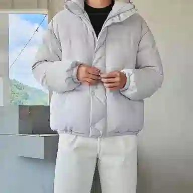 ASEDE Hoodie Puffer Jacket