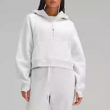 lululemon Scuba Oversized Half-Zip Hoodie logo