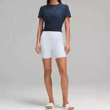 lululemon Tie-Waist Breathable Short-Sleeve Shirt T