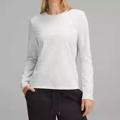lululemon Organic CottonCrewneck Long-Sleeve Shirt T