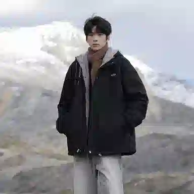 Warrior Classic Smile Logo Puffer Jacket