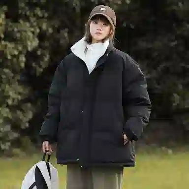 Warrior Classic Smile Logo Puffer Jacket