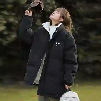 Warrior Classic Smile Logo Puffer Jacket