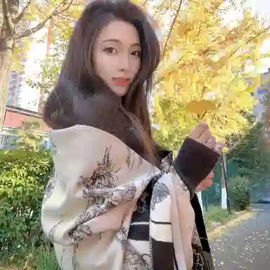 JEANSWEST Landscape Cashmere Scarf Gift Set