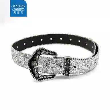 JEANSWEST ins PU 3.8cm