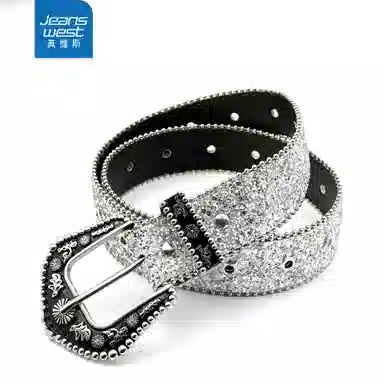 JEANSWEST ins PU 3.8cm